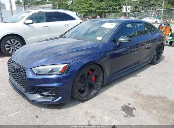 WUABWCF53KA902105 2019 AUDI RS5 Dark Blue Передня ліва чверть