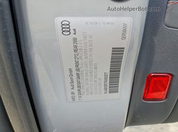 WUABWDF57KA902677 2019 AUDI RS5 Silver Շարժիչի բաժամունքի տեսք