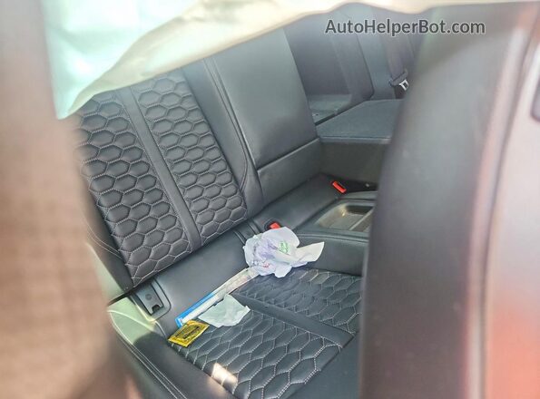 WUAPWAF54JA904731 2018 AUDI RS5 Gray Rear seats view