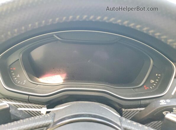 WUAPWAF54JA904731 2018 AUDI RS5 Gray Instrument cluster view