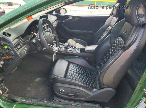 WUAPWAF55KA902908 2019 AUDI RS5 Green Սալոնի դիմացի տեսք