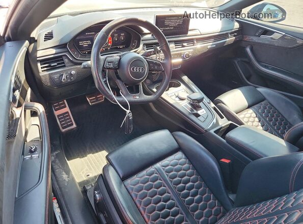 WUAPWAF58JA904263 2018 AUDI RS5 Black Dashboard view