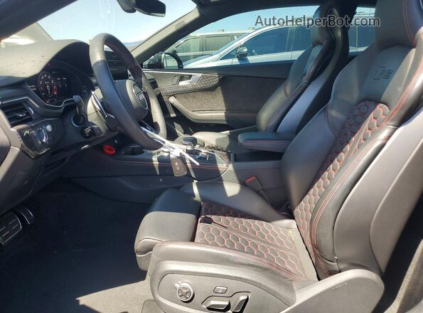 WUAPWAF58KA905754 2019 AUDI RS5 Charcoal Widok wnętrza z przodu