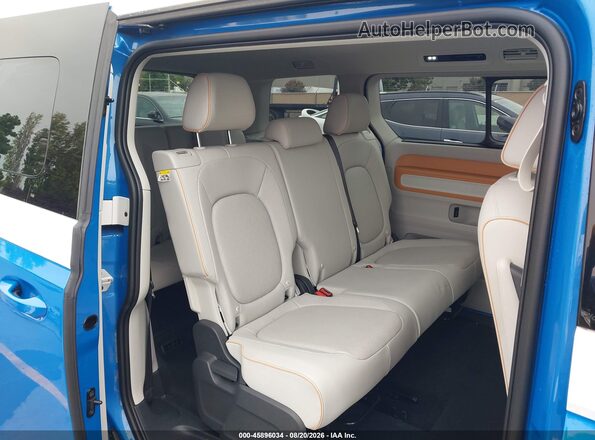 WVG5WVEB8SH014109 2025 VOLKSWAGEN ID. BUZZ Blue Vista de la etiqueta del VIN