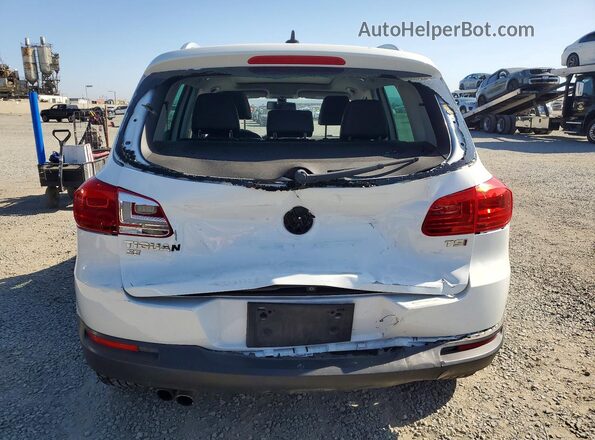 WVGAV7AX0GW547606 2016 VOLKSWAGEN TIGUAN White Rear view