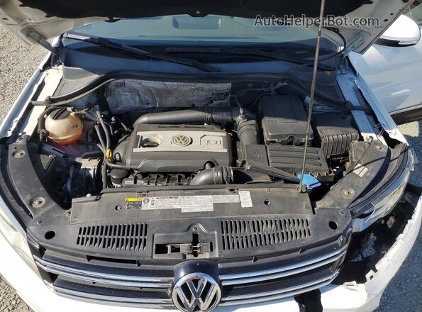 WVGAV7AX0GW547606 2016 VOLKSWAGEN TIGUAN White Engine compartment view
