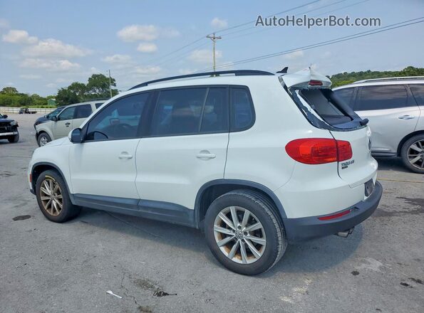 WVGAV7AX0HK045266 2017 VOLKSWAGEN TIGUAN White Trasero izquierdo