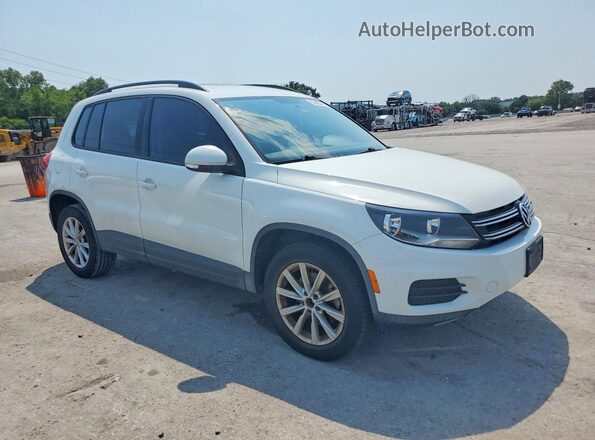 WVGAV7AX0HK045266 2017 VOLKSWAGEN TIGUAN White Delantero derecho