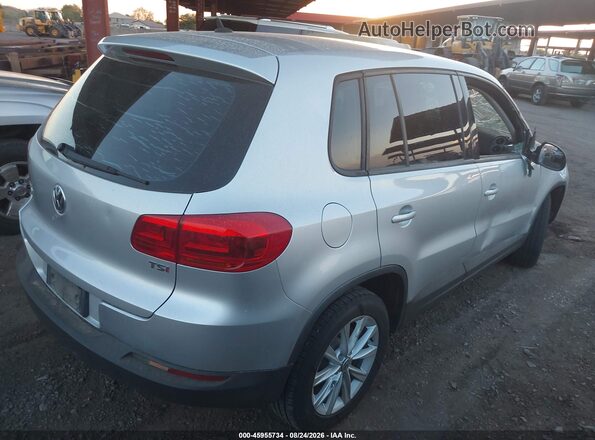 WVGAV7AX0HK053822 2017 VOLKSWAGEN TIGUAN Серый Задняя правая четверть