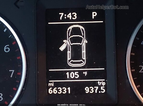 WVGAV7AX0HK053822 2017 VOLKSWAGEN TIGUAN Серый 