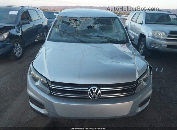 WVGAV7AX0HK053822 2017 VOLKSWAGEN TIGUAN Серый Вид щитка приборов