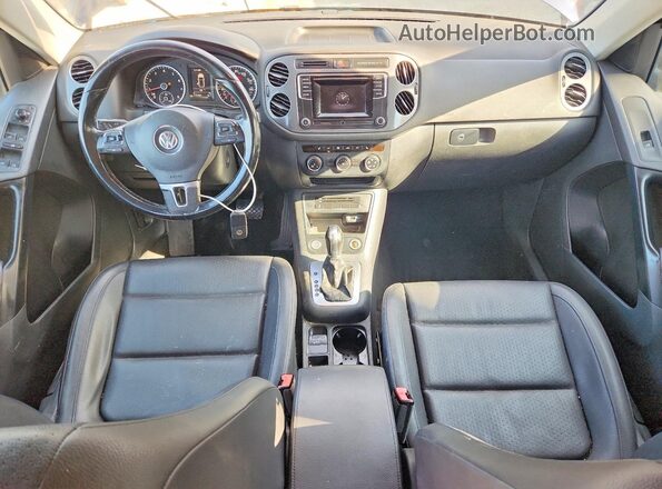 WVGAV7AX1GW547498 2016 VOLKSWAGEN TIGUAN Blue Առջևի վահանակի տեսք