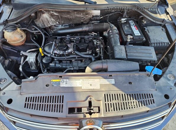 WVGAV7AX1GW547498 2016 VOLKSWAGEN TIGUAN Blue Շարժիչի բաժամունքի տեսք