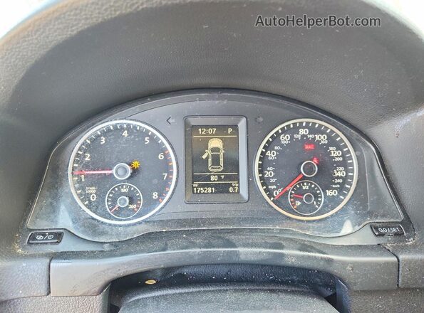 WVGAV7AX1GW547498 2016 VOLKSWAGEN TIGUAN Blue Սարքավորումների վահանակի տեսք