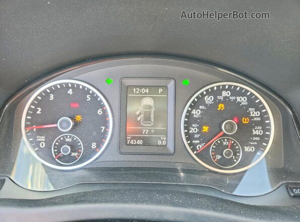 WVGAV7AX1GW560946 2016 VOLKSWAGEN TIGUAN Silver Widok zestawu wskaźników