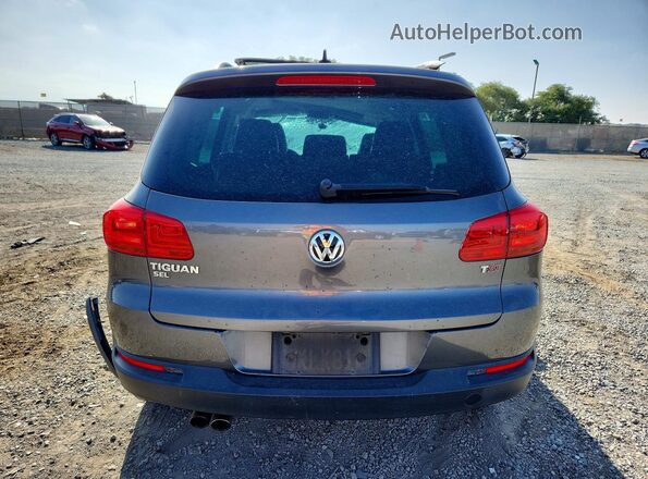WVGAV7AX1GW560946 2016 VOLKSWAGEN TIGUAN Silver Widok z tyłu