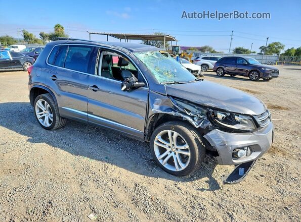 WVGAV7AX1GW560946 2016 VOLKSWAGEN TIGUAN Silver Przód prawy