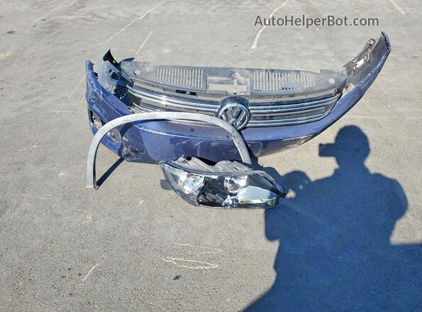 WVGAV7AX1GW577388 2016 VOLKSWAGEN TIGUAN Blue Вид підкапотного простору