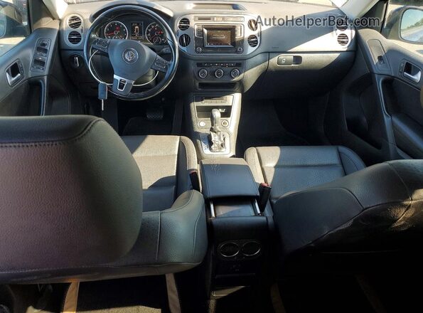 WVGAV7AX1GW577388 2016 VOLKSWAGEN TIGUAN Blue Вид панелі приладів