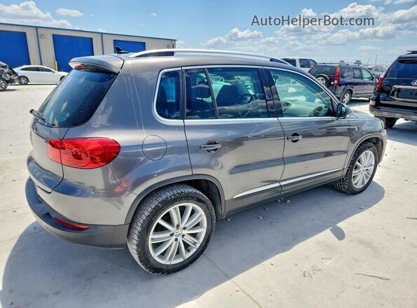 WVGAV7AX2GW523209 2016 VOLKSWAGEN TIGUAN Gray Trasero derecho