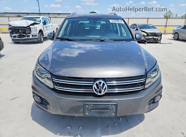 WVGAV7AX2GW523209 2016 VOLKSWAGEN TIGUAN Gray Vista frontal