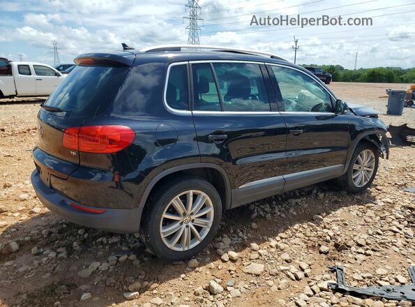 WVGAV7AX2GW553391 2016 VOLKSWAGEN TIGUAN Black Tył prawy