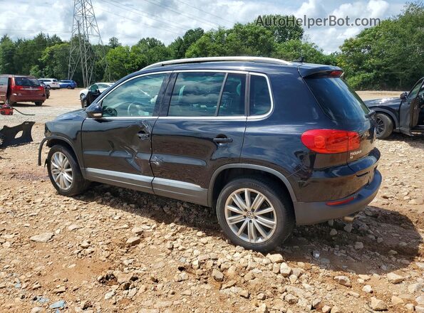 WVGAV7AX2GW553391 2016 VOLKSWAGEN TIGUAN Black Tył lewy