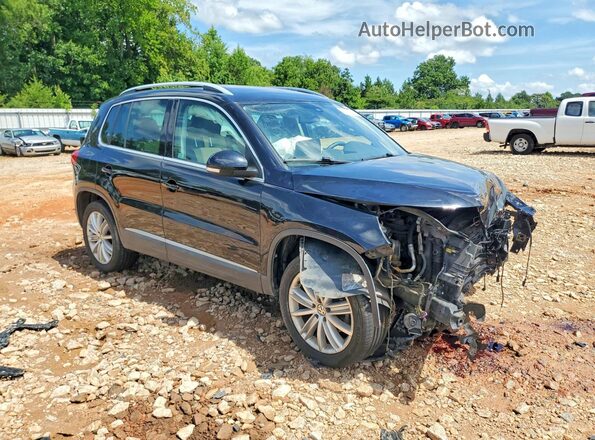 WVGAV7AX2GW553391 2016 VOLKSWAGEN TIGUAN Black Przód prawy