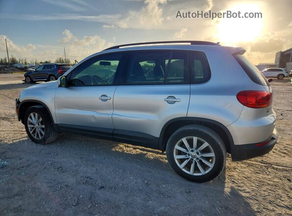 WVGAV7AX2HK044961 2017 VOLKSWAGEN TIGUAN Silver Задня ліва чверть