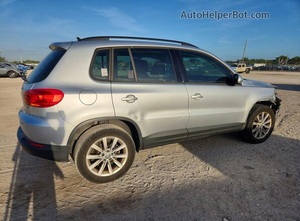 WVGAV7AX2HK044961 2017 VOLKSWAGEN TIGUAN Silver Задня права чверть