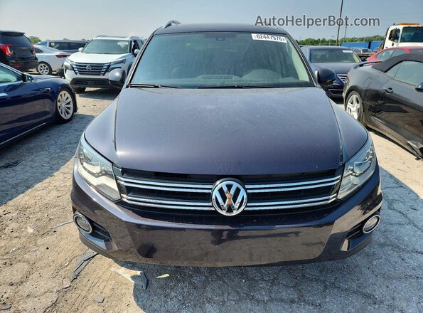 WVGAV7AX3GW511778 2016 VOLKSWAGEN TIGUAN Charcoal Widok z przodu