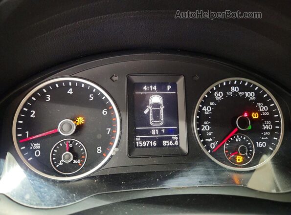 WVGAV7AX3GW529083 2016 VOLKSWAGEN TIGUAN Silver Widok zestawu wskaźników