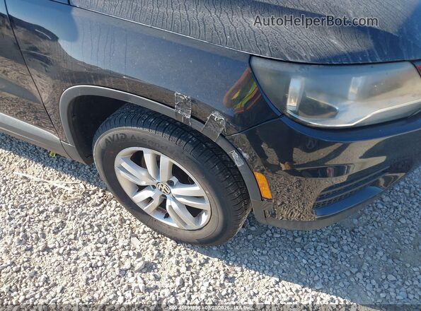 WVGAV7AX3GW541430 2016 VOLKSWAGEN TIGUAN Черный Вид спереди