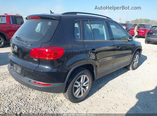 WVGAV7AX3GW541430 2016 VOLKSWAGEN TIGUAN Черный Задняя правая четверть