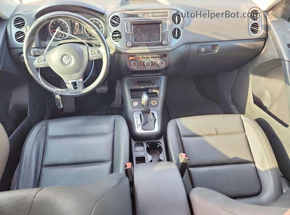 WVGAV7AX3GW596329 2016 VOLKSWAGEN TIGUAN Gray წინა პანელის ხედი