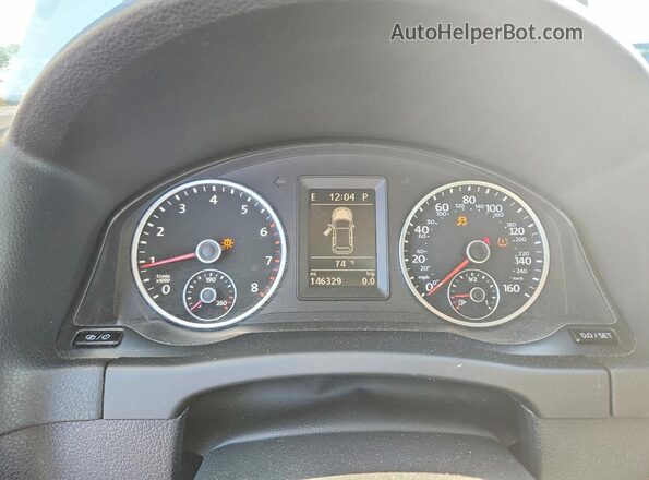 WVGAV7AX4GW513538 2016 VOLKSWAGEN TIGUAN White Вид щитка приладів