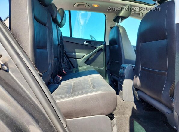WVGAV7AX4GW522790 2016 VOLKSWAGEN TIGUAN Gray უკანა სავარძლების ხედი