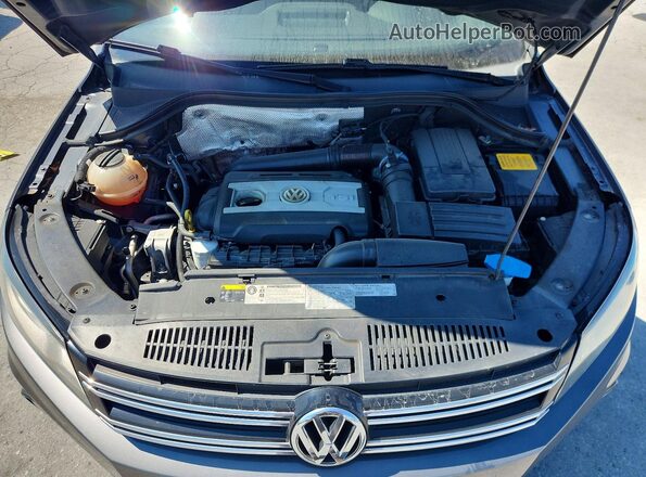 WVGAV7AX4GW522790 2016 VOLKSWAGEN TIGUAN Gray უკანა სალონის ხედი