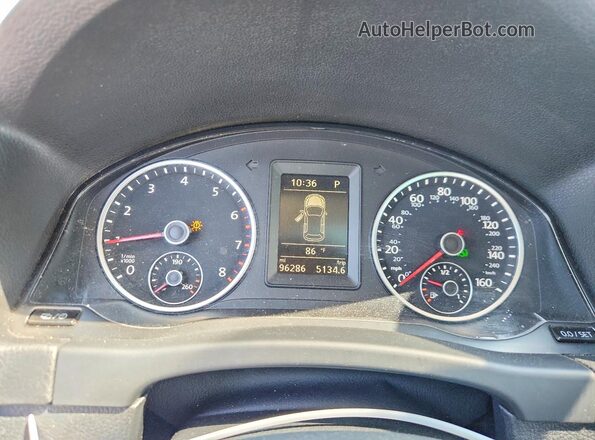 WVGAV7AX4GW522790 2016 VOLKSWAGEN TIGUAN Gray ხელსაწყოთა პანელის ხედი