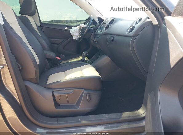 WVGAV7AX4GW542019 2016 VOLKSWAGEN TIGUAN Gray წინა სალონის ხედი