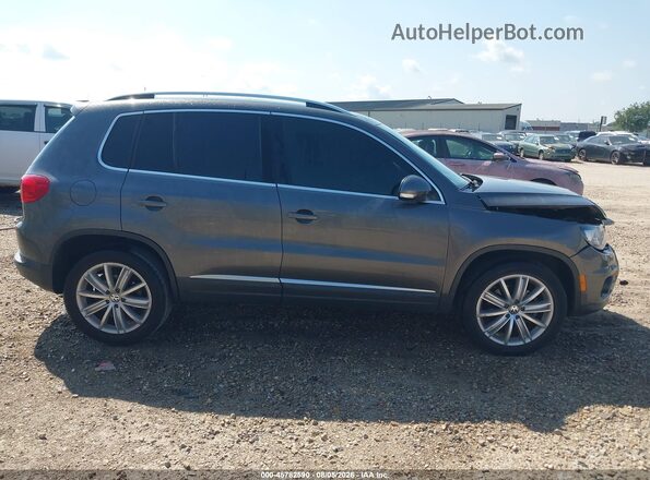 WVGAV7AX4GW542019 2016 VOLKSWAGEN TIGUAN Gray უკანა სალონის ხედი