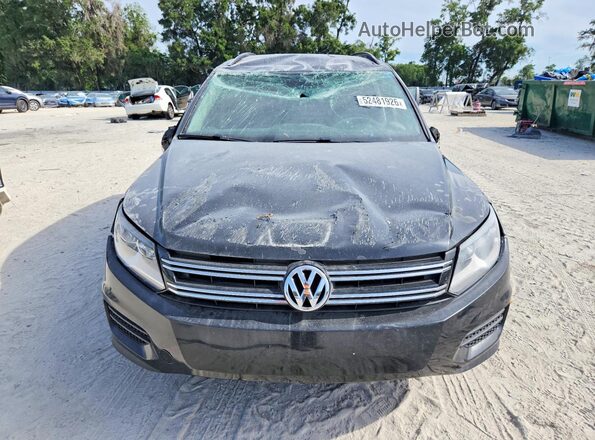 WVGAV7AX4JK006072 2018 VOLKSWAGEN TIGUAN Black Vista frontal