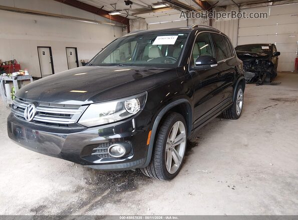 WVGAV7AX5GW060871 2016 VOLKSWAGEN TIGUAN Черный Передняя левая четверть