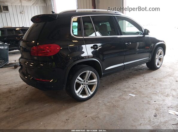 WVGAV7AX5GW060871 2016 VOLKSWAGEN TIGUAN Черный Задняя правая четверть