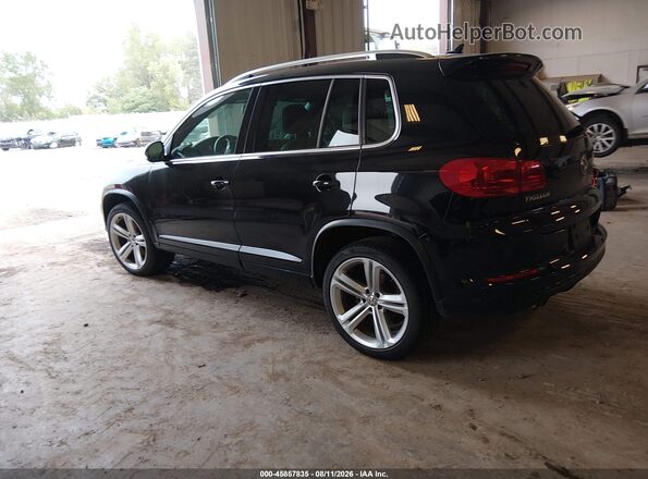 WVGAV7AX5GW060871 2016 VOLKSWAGEN TIGUAN Черный Задняя левая четверть