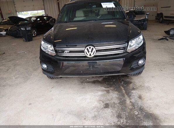 WVGAV7AX5GW060871 2016 VOLKSWAGEN TIGUAN Черный Вид спереди