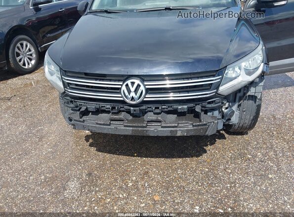 WVGAV7AX5GW580861 2016 VOLKSWAGEN TIGUAN Black წინა ხედი