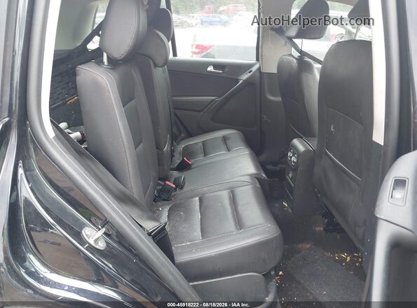 WVGAV7AX5HK014353 2017 VOLKSWAGEN TIGUAN Black VIN კოდის სტიკერის ხედი