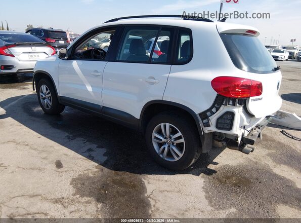 WVGAV7AX5HK026213 2017 VOLKSWAGEN TIGUAN White უკანა მარცხენა