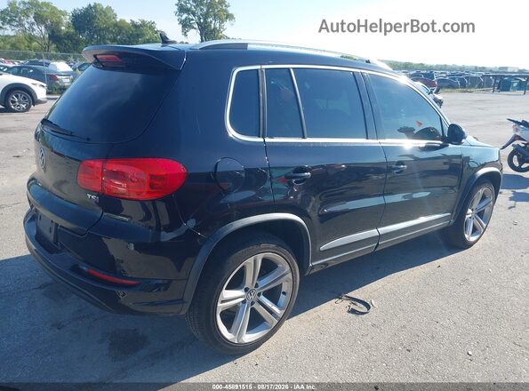 WVGAV7AX6GW519227 2016 VOLKSWAGEN TIGUAN Black Rear right